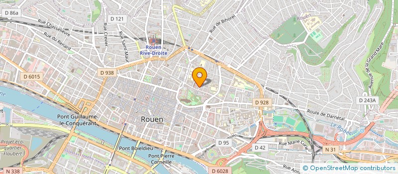 localisation de l'entreprise MONSIEUR YOUSSEF LAMRANI  ROUEN