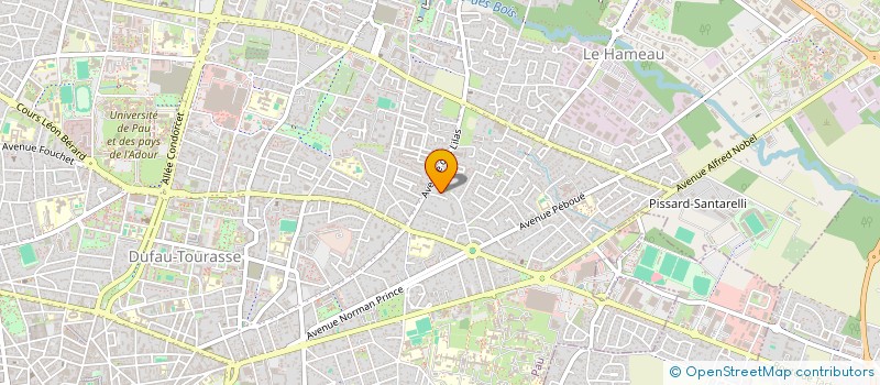 localisation de l'entreprise MONSIEUR YOUSSEF LAZAAR BENNOUNA à PAU