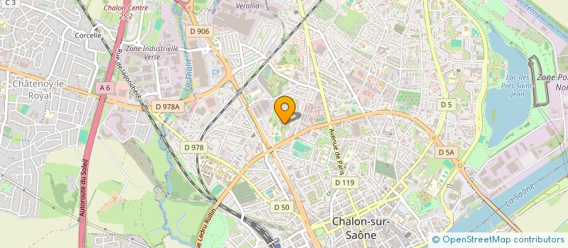 localisation de l'entreprise MONSIEUR YOUSSEF LAZAR à CHALON-SUR-SAONE