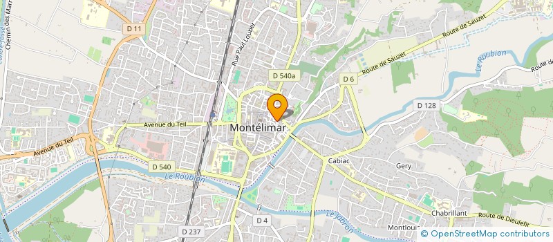 localisation de l'entreprise MONSIEUR YOUSSEF LAZZAOUI ABERKANE à MONTELIMAR