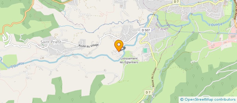 localisation de l'entreprise MONSIEUR YOUSSEF MAALI  SAINT-PRIEST