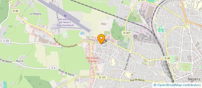 localisation de l'entreprise MONSIEUR YOUSSEF MAHMOOD à NEVERS