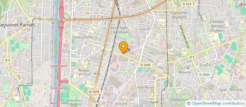 localisation de l'entreprise MONSIEUR YOUSSEF MAHMOUD à GRENOBLE