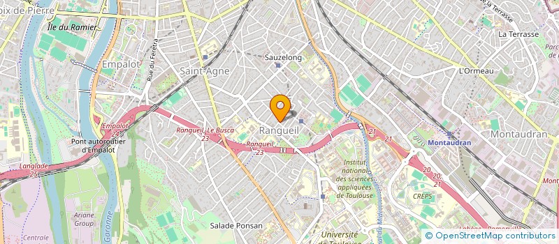 localisation de l'entreprise MONSIEUR YOUSSEF MAZTOURI  TOULOUSE