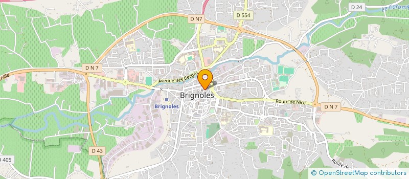 localisation de l'entreprise MONSIEUR YOUSSEF MEAOUI  BRIGNOLES