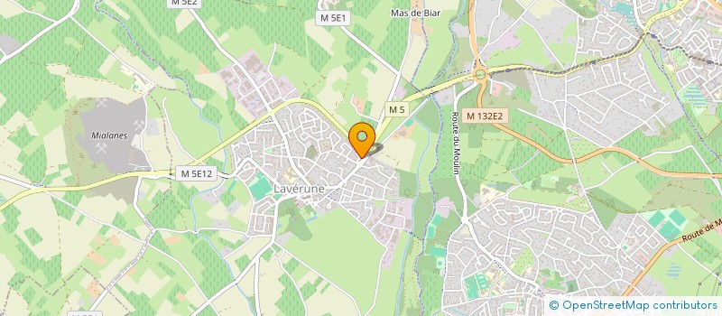 localisation de l'entreprise MONSIEUR YOUSSEF MECHTAT à LAVERUNE