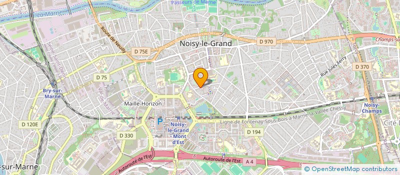 localisation de l'entreprise MONSIEUR YOUSSEF MEHALLA  NOISY-LE-GRAND