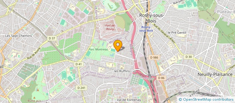 localisation de l'entreprise MONSIEUR YOUSSEF MEHROUG à MONTREUIL