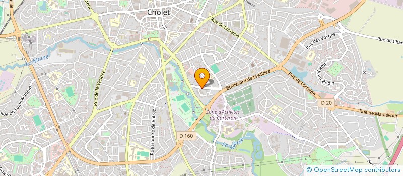 localisation de l'entreprise MONSIEUR YOUSSEF MENOIR à CHOLET