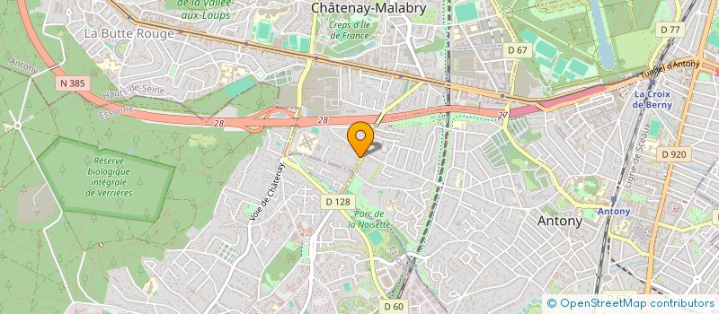 localisation de l'entreprise MONSIEUR YOUSSEF MERDASSI  CHATENAY-MALABRY