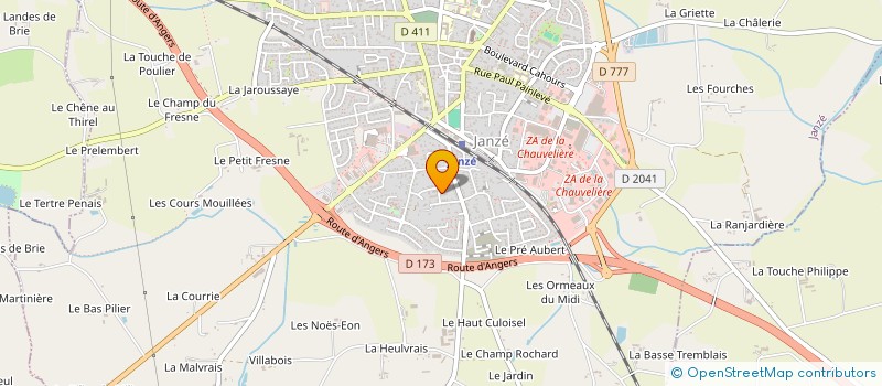 localisation de l'entreprise MONSIEUR YOUSSEF MHEYAOUI  JANZE