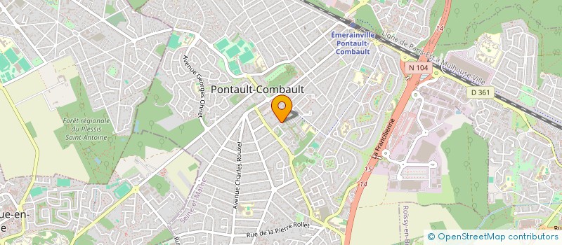localisation de l'entreprise MONSIEUR YOUSSEF MIMOUNI à PONTAULT-COMBAULT
