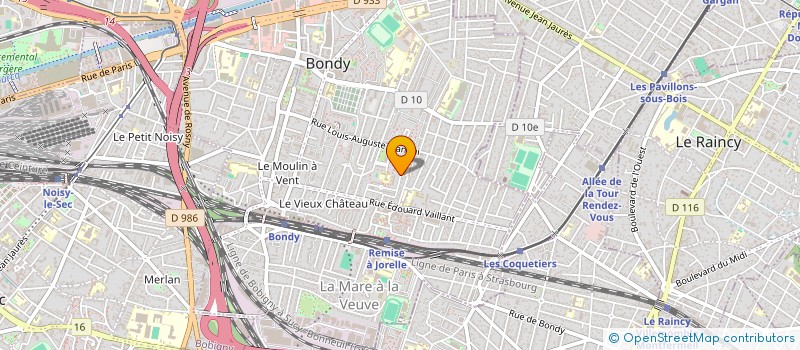 localisation de l'entreprise MONSIEUR YOUSSEF MIR à BONDY