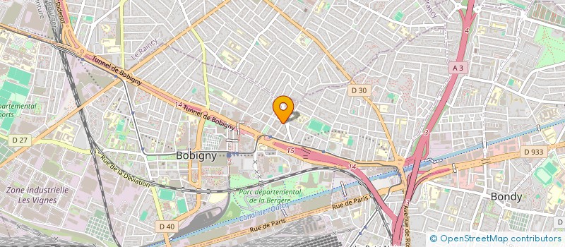 localisation de l'entreprise MONSIEUR YOUSSEF MOHAMED  BOBIGNY