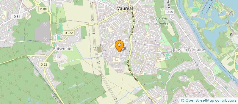 localisation de l'entreprise MONSIEUR YOUSSEF MOKHLISSE à VAUREAL