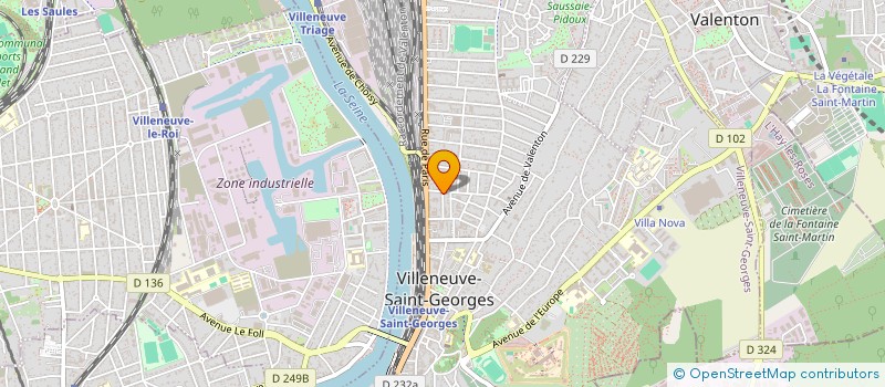 localisation de l'entreprise MONSIEUR YOUSSEF MOKRANE à VILLENEUVE-SAINT-GEORGES