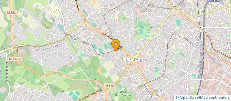 localisation de l'entreprise MONSIEUR YOUSSEF MOUSSAOUI à MONTPELLIER