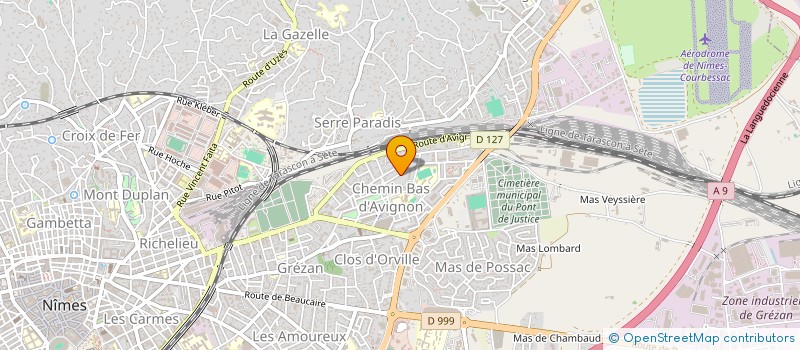 localisation de l'entreprise MONSIEUR YOUSSEF MOUYAH  NIMES