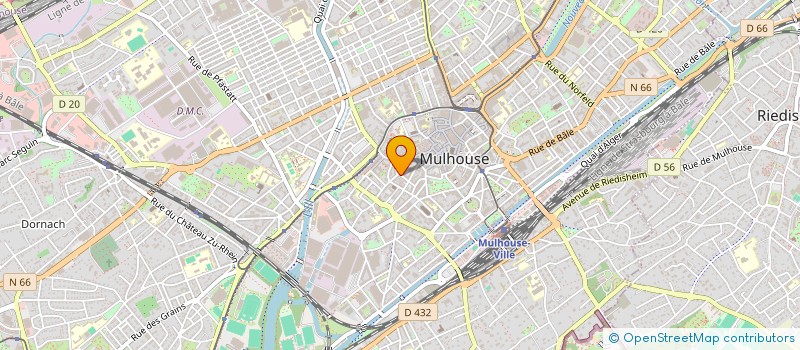 localisation de l'entreprise MONSIEUR YOUSSEF MRABTI  MULHOUSE