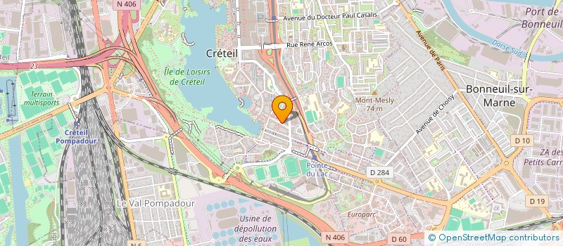 localisation de l'entreprise MONSIEUR YOUSSEF NAAT  CRETEIL