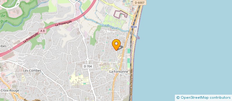 localisation de l'entreprise MONSIEUR YOUSSEF NAKKARA  ANTIBES