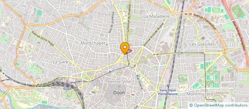 localisation de l'entreprise MONSIEUR YOUSSEF NASSER  DIJON