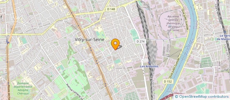 localisation de l'entreprise MONSIEUR YOUSSEF NECER  VITRY-SUR-SEINE