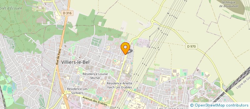 localisation de l'entreprise MONSIEUR YOUSSEF NEMRI  VILLIERS-LE-BEL