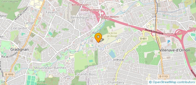 localisation de l'entreprise MONSIEUR YOUSSEF NIRI  VILLENAVE-D'ORNON