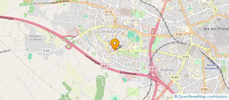 localisation de l'entreprise MONSIEUR YOUSSEF NOUAINIA à AIX-EN-PROVENCE