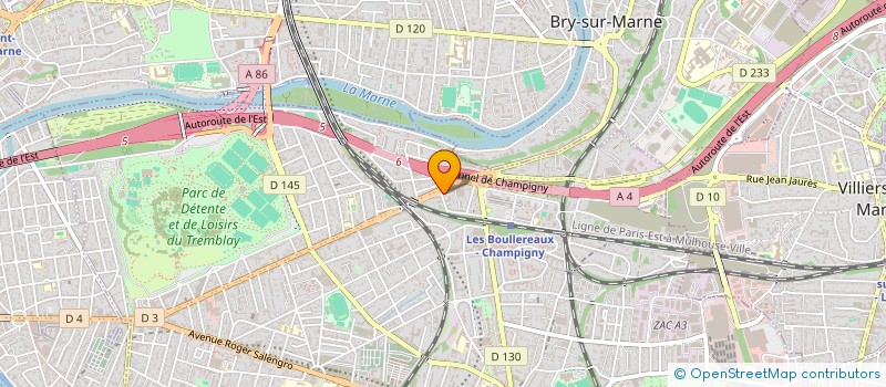 localisation de l'entreprise MONSIEUR YOUSSEF NOUBAIR à CHAMPIGNY-SUR-MARNE