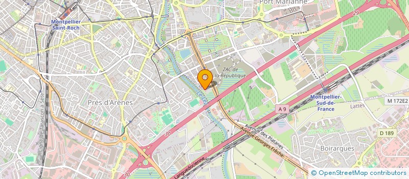 localisation de l'entreprise MONSIEUR YOUSSEF OKNOUZE  MONTPELLIER