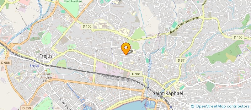 localisation de l'entreprise MONSIEUR YOUSSEF OUAHI à FREJUS