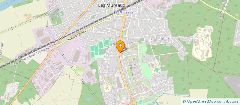 localisation de l'entreprise MONSIEUR YOUSSEF OUAHMANE à LES MUREAUX