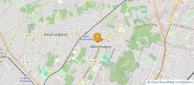 localisation de l'entreprise MONSIEUR YOUSSEF OUAMAR  MONTMAGNY