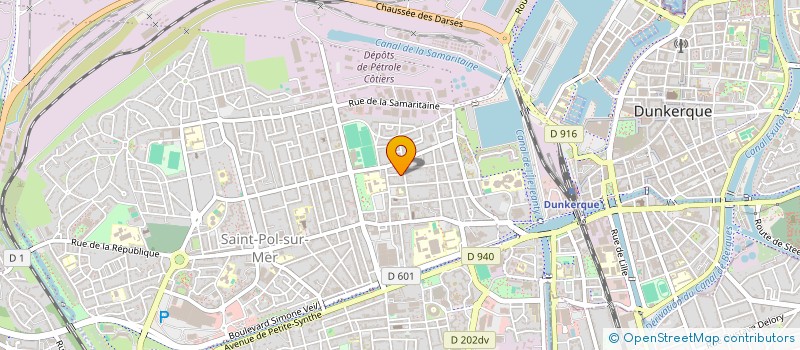 localisation de l'entreprise MONSIEUR YOUSSEF OUAYAT à DUNKERQUE