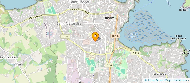 localisation de l'entreprise MONSIEUR YOUSSEF OUHADDOU  DINARD