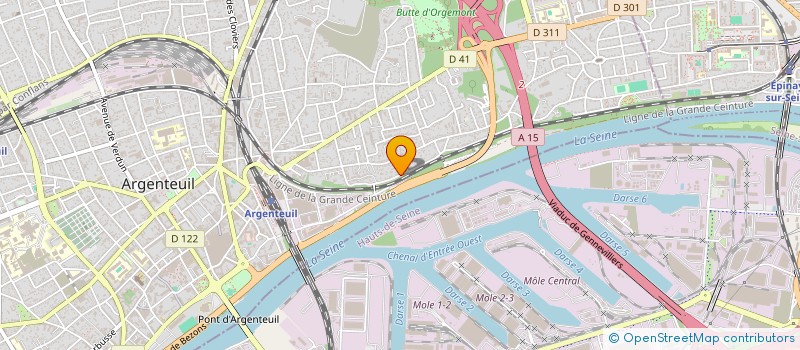 localisation de l'entreprise MONSIEUR YOUSSEF OULBARAKA  ARGENTEUIL