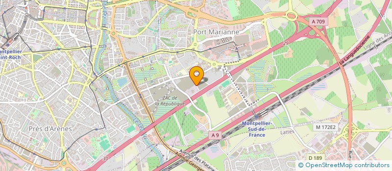 localisation de l'entreprise MONSIEUR YOUSSEF OUMLIL à MONTPELLIER