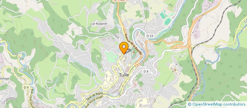 localisation de l'entreprise MONSIEUR YOUSSEF OUMOUCH à TULLE