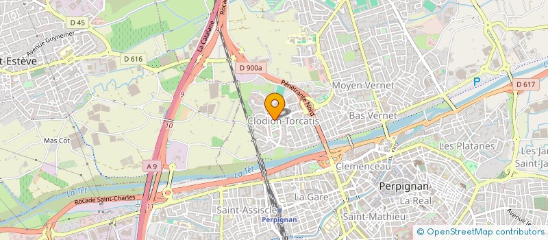 localisation de l'entreprise MONSIEUR YOUSSEF OUREMCHI  PERPIGNAN