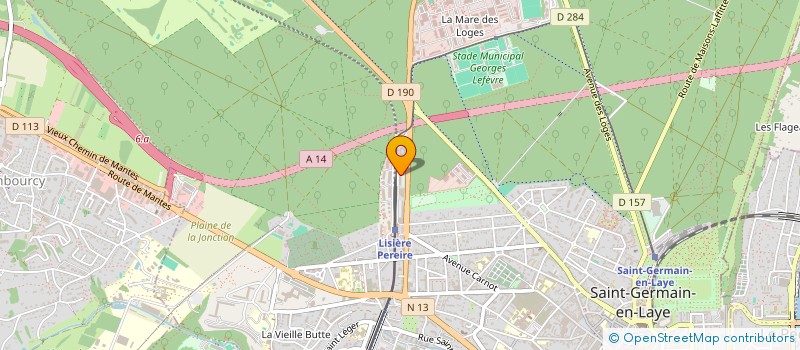 localisation de l'entreprise MONSIEUR YOUSSEF RABHI  SAINT-GERMAIN-EN-LAYE