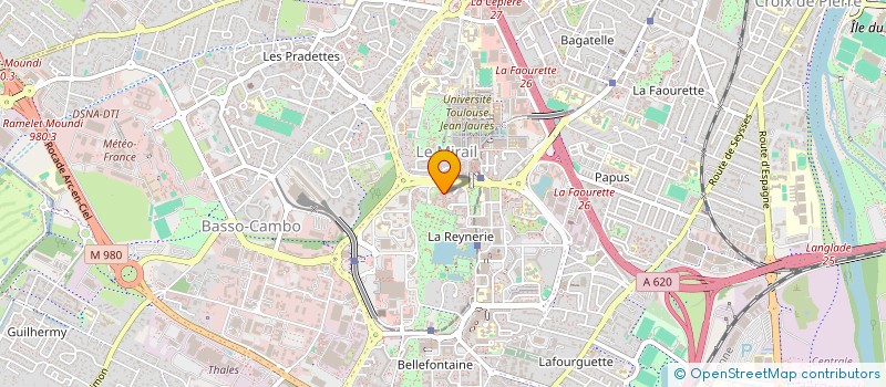 localisation de l'entreprise MONSIEUR YOUSSEF RACHIDI  TOULOUSE