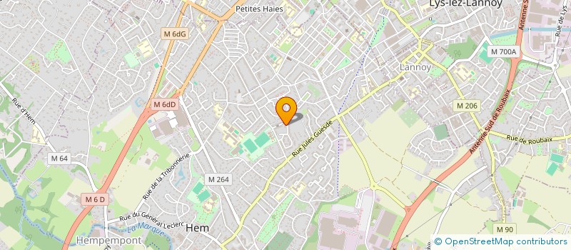 localisation de l'entreprise MONSIEUR YOUSSEF RAFA  HEM