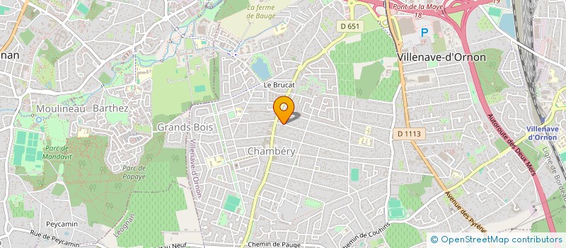 localisation de l'entreprise MONSIEUR YOUSSEF RAHMOUN à VILLENAVE-D'ORNON