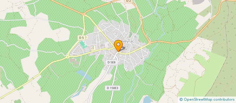 localisation de l'entreprise MONSIEUR YOUSSEF RAMPLOU  VILLEVEYRAC