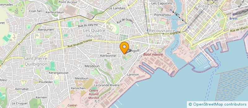 localisation de l'entreprise MONSIEUR YOUSSEF RAMZI à BREST