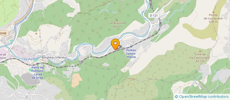 localisation de l'entreprise MONSIEUR YOUSSEF REGAIEG  PEILLON