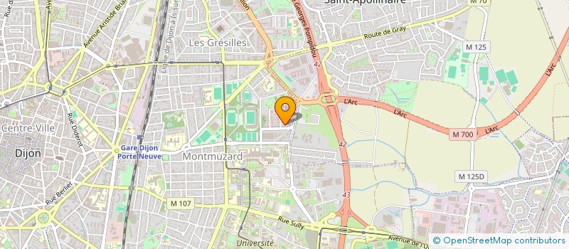 localisation de l'entreprise MONSIEUR YOUSSEF SABIK à DIJON