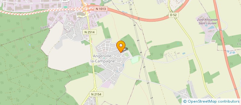 localisation de l'entreprise MONSIEUR YOUSSEF SAHNOUNI  ANGERVILLE-LA-CAMPAGNE